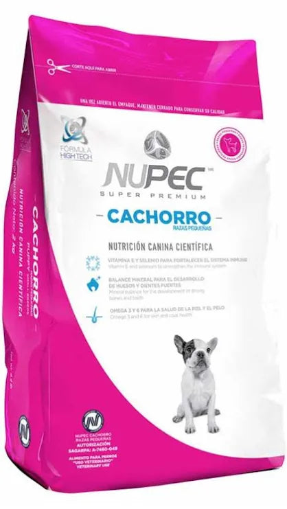 Nupec Canino Cachorro Razas Pequeñas