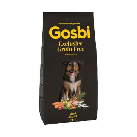 Gosbi Canino Adulto Exclusive Grain Free Light Raza Mediana