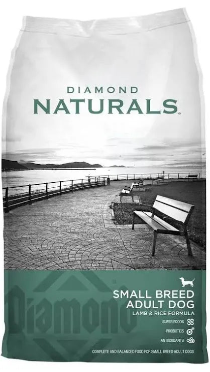 Diamond Naturals Canino Adulto Razas Pequeñas Cordero y Arroz