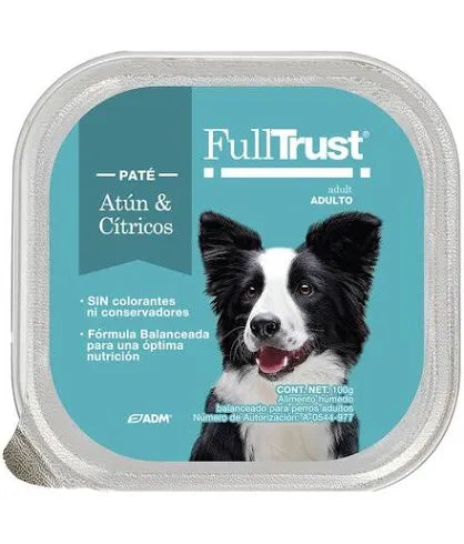 Full Trust Canino Alutray (Paquete de 16 latas 100 gr c/u)