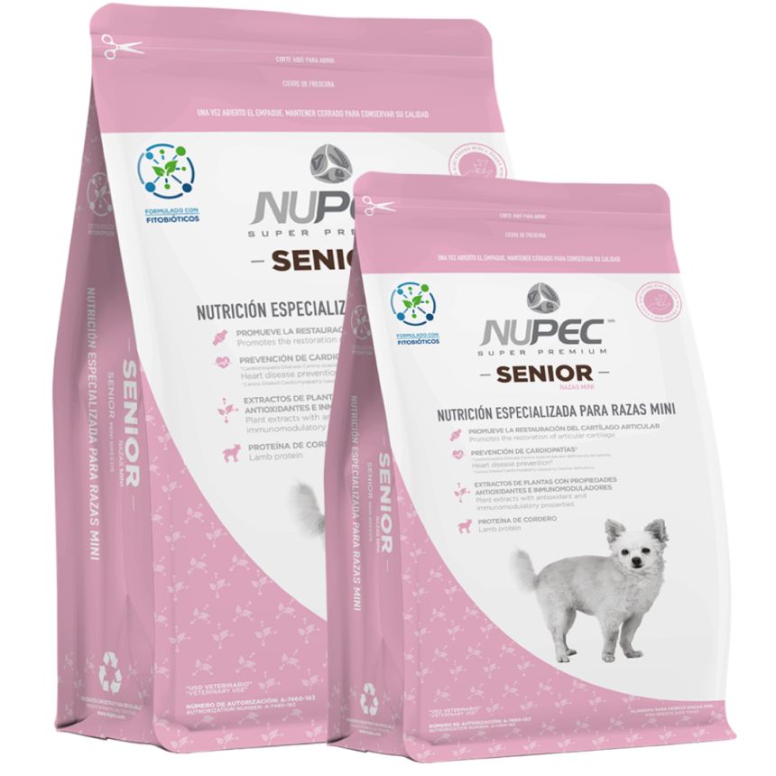 Nupec Canino Senior Razas Mini