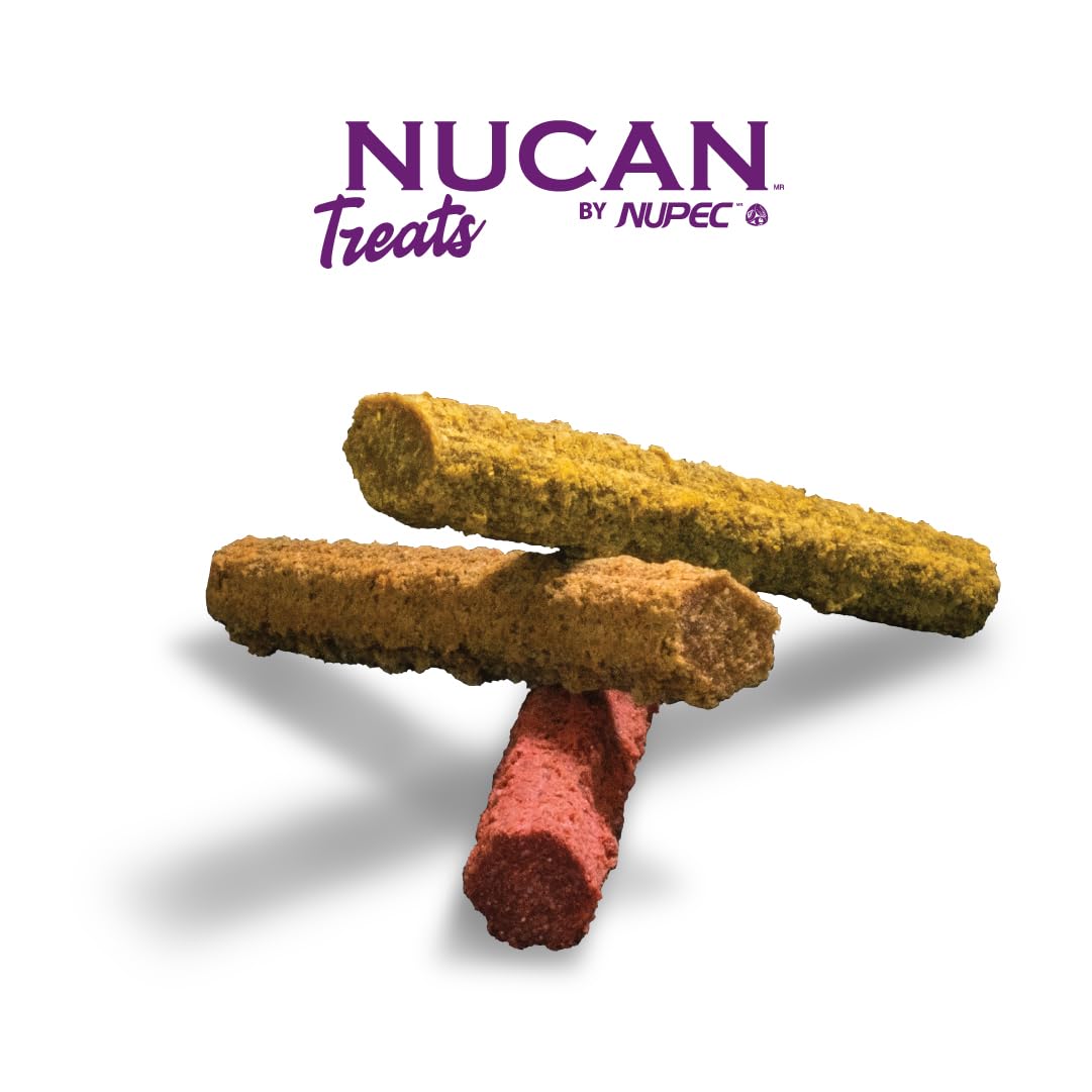 Nucan Canino Treats Bote de 1 Kg Mix de Res, Tocino y Pollo