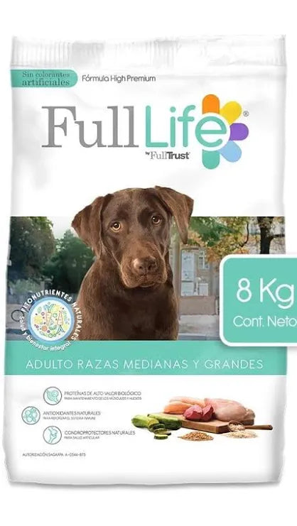 Full Life Canino Adulto Razas Medianas y Grandes